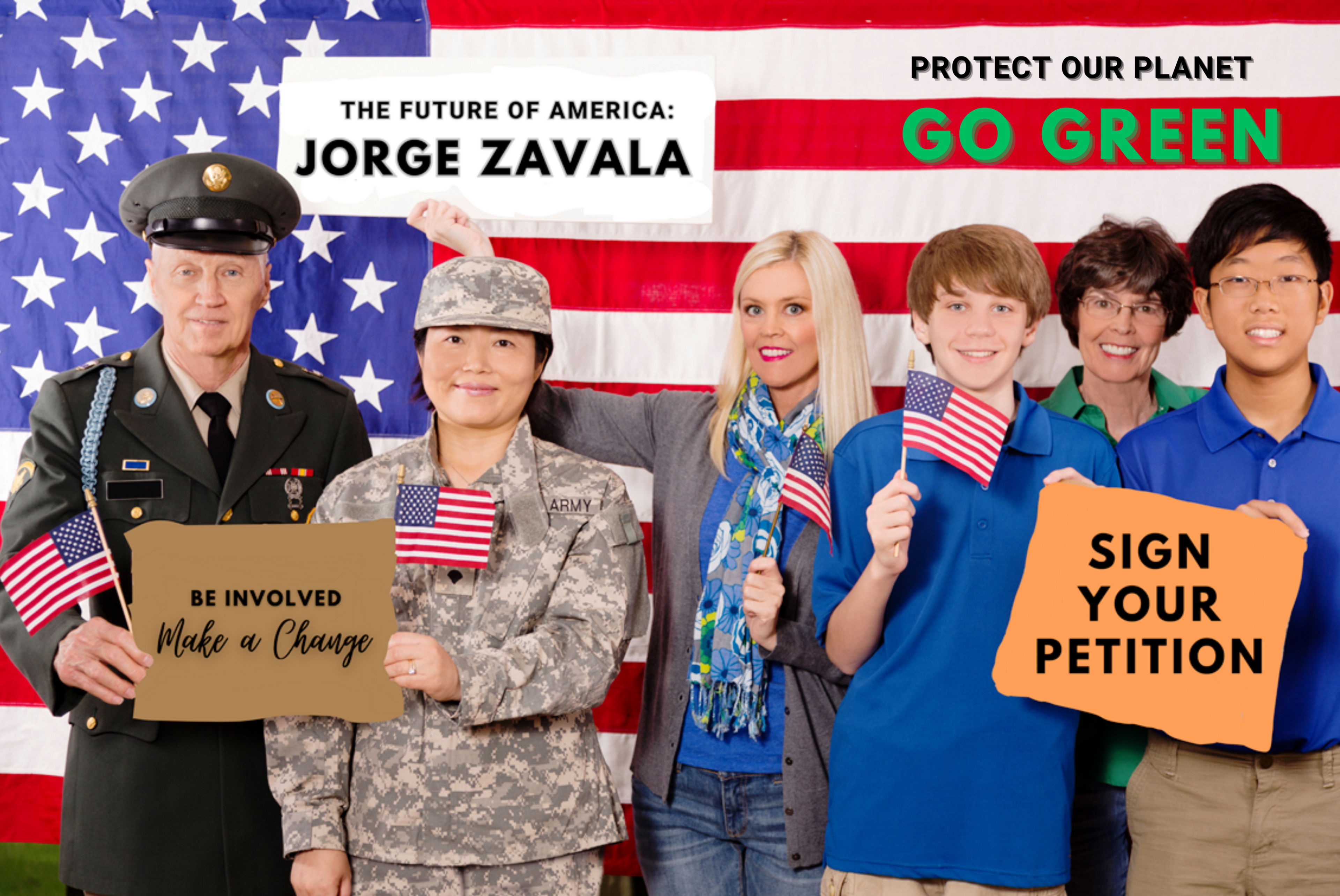 Jorge Zavala for President: Green Presidential Candidate