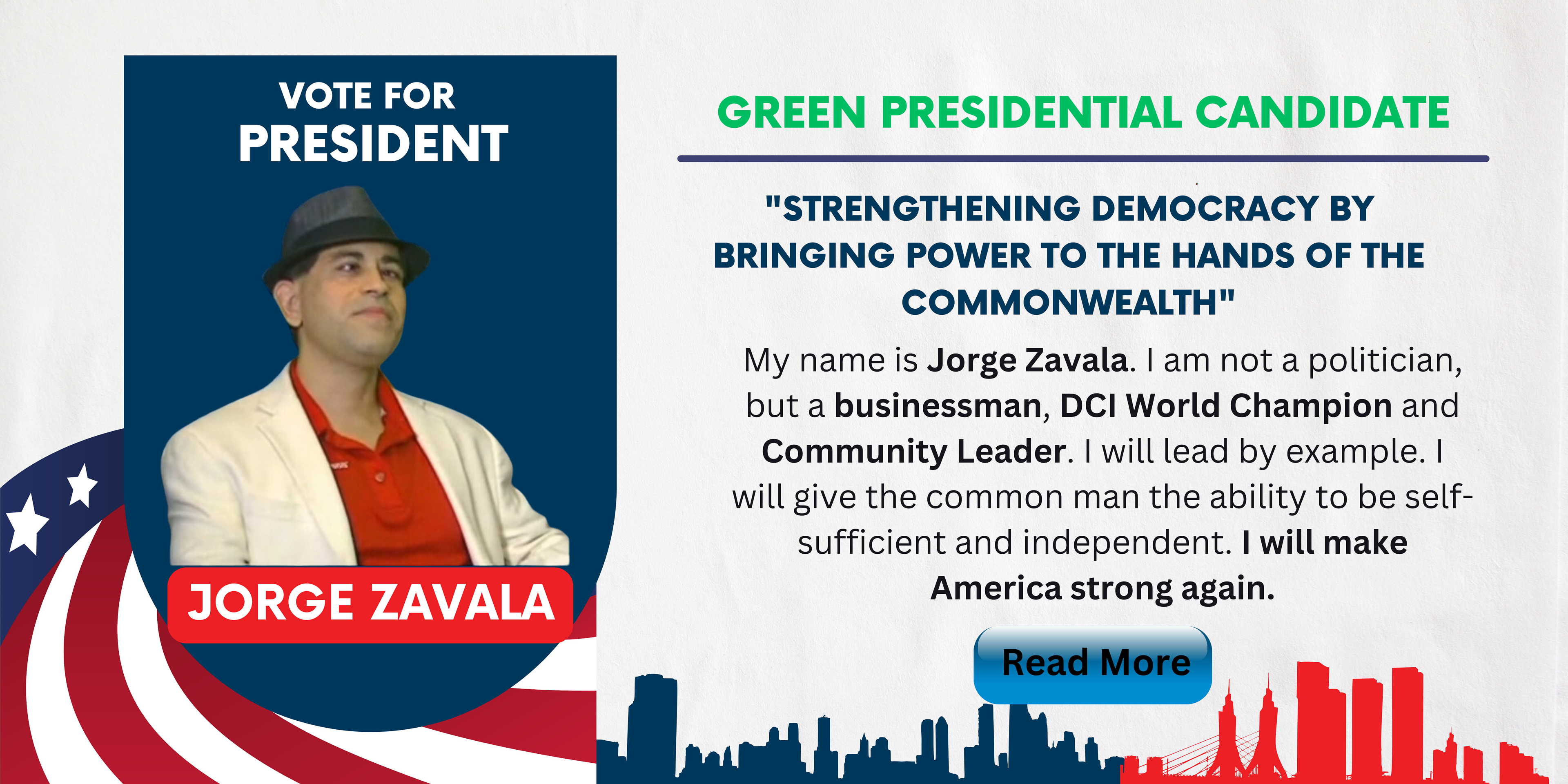US 2024 Presidential Elections: Jorge Zavala