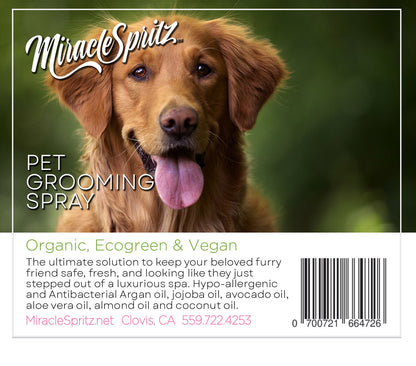 Miracle Spritz Pet Grooming Spray 8oz 3Bottle