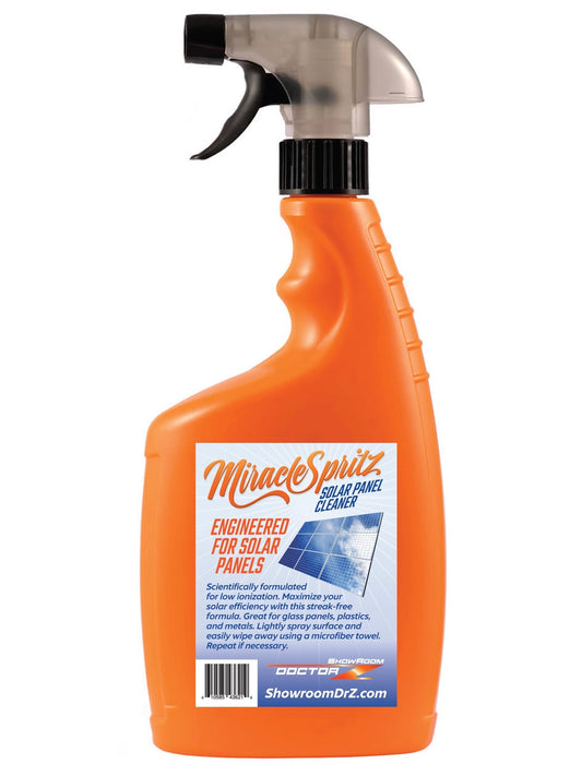 Miracle Spritz Solar Panel Cleaner 32oz