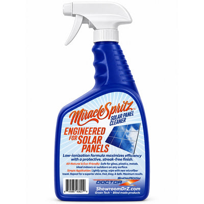 Miracle Spritz Solar Panel Cleaner, Strawberry Spring Champagne, 32 fl oz